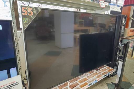 📺FUNAI/フナイ/55型液晶テレビ/2017年式/FL-55UD4100/ネット対応/№6381📺
