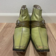【希少】TORNADO MART 5cmヒールレザーブーツの画像