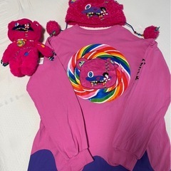 ユニバ USJ ハミクマ 帽子 ニット 人形 6点セット