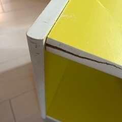 カラーボックス　イエローの画像
