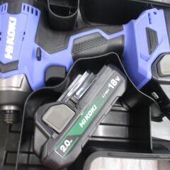 HiKOKI ハイコーキ FWH18DAインパクトドライバ 中古美品 バッテリ18V 2.0Ah二個/充電器 【ハンズクラフト宜野湾店】の画像