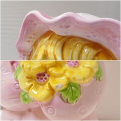  昭和レトロ  陶器　女の子  サイズ  高さ：34cmの画像