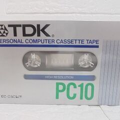 長期保管未開封品 パーソナルコンピューター用カセットテープ 4本セット SONY SOM10/TDK PC10/Victor DF-10、DF-15 札幌市 白石店の画像
