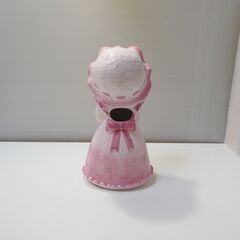  昭和レトロ  陶器　女の子  サイズ  高さ：34cmの画像