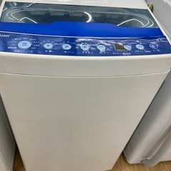 【トレファク高槻店】安心の6ヶ月間保証！取りに来られる方限定！Haier（ハイアール）の全自動洗濯機のご紹介です！の画像