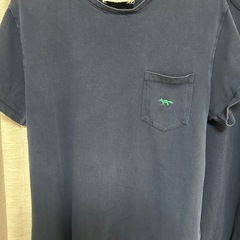 メゾンキツネ　ネイビー Tシャツ 2枚セットの画像