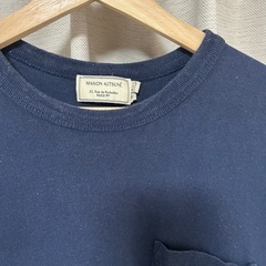 メゾンキツネ　ネイビー Tシャツ 2枚セットの画像