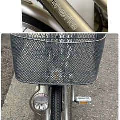 自転車 ママチャリ 27インチ シルバー 6段切替 札幌市白石区 (モノリス