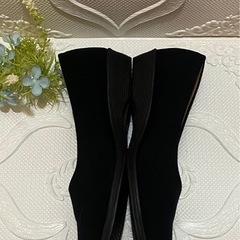 【美品】パンジー パンプス 23.5 日本製の画像