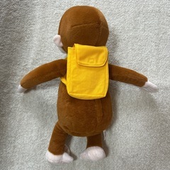 音の出るおさるのジョージぬいぐるみの画像