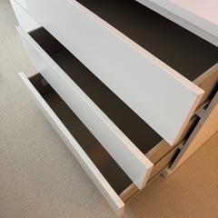 IKEA イケア　マルム　2台　チェスト　収納の画像