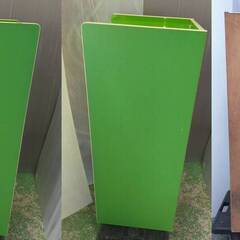 レトロポップ 7段チェスト グリーン 緑 昭和 タンス 収納 箪笥 電話台の画像