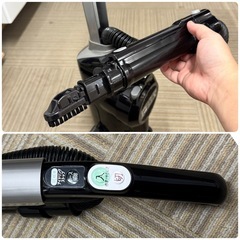 【超美品‼️】シャープ スティッククリーナー サイクロン式掃除機 2015年製 シルバー♪の画像