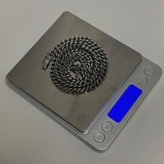 【希少】PT850 喜平ネックレス 98.5g 2面 60cm 豪華 プラチナの画像