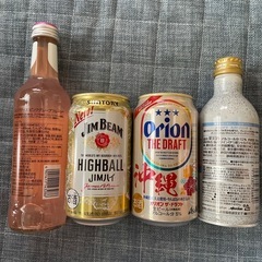 アルコール類　4本の画像