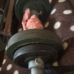 10㎏鉄製ダンベル×２本セットの画像