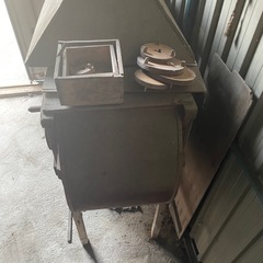 とうみ　レトロ農機具　選別機　手動　昭和初期？の画像