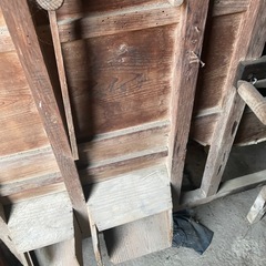 とうみ　レトロ農機具　選別機　手動　昭和初期？の画像