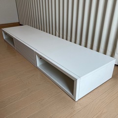 サイズ　約　横幅164.5奥行き42.5高さ18　桜屋工業株式会社　テレビ台の画像