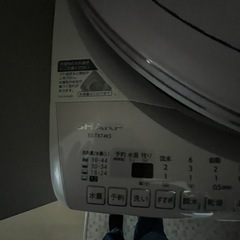 SHARP 洗濯乾燥機 7kg 2014年製の画像