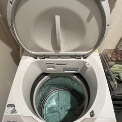 SHARP 洗濯乾燥機 7kg 2014年製の画像