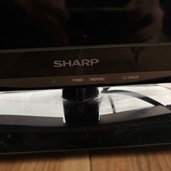 SHARP テレビの画像