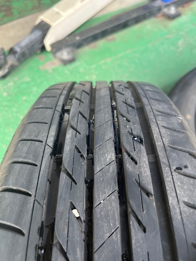 レクサス　純正ホイール　15インチ　pcd100 5h　タイヤホイールセット
