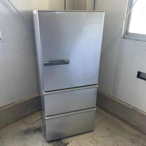 アクア AQR-SV27PBK(S) ノンフロン冷凍冷蔵庫 2024年製 シルバー 3ドア