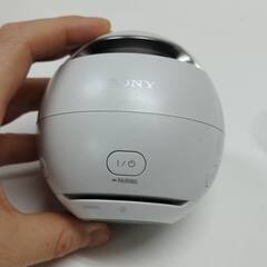 【良品】SONY SRS-X1 ワイヤレスポータブルスピーカー/ホワイトの画像