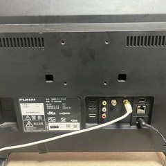 液晶テレビFunai 22年24インチリモコン付きの画像