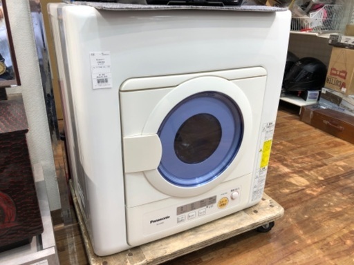 衣類乾燥機 Panasonic NH-D502P 5kg 2017年製