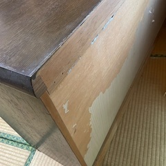 🌳木製収納タンス家具訳あり　大型家具の画像