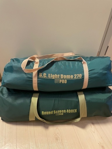コールマンテントBC.ligth dome 270 & 400ex セット