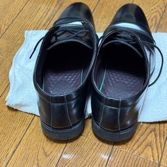革靴　合皮？　めくれアリの画像