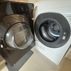 【中古品】ドラム式洗濯機 ヒートポンプ式乾燥　SHARP ES-WS-14 TLの画像