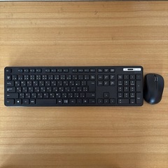 【PCセット割】ELECOM ワイヤレスキーボード マウスセットの画像