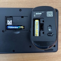 【PCセット割】ELECOM ワイヤレスキーボード マウスセットの画像