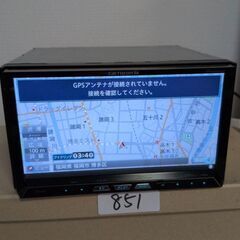 851 動作良好 確認済み サイバーナビ カロッツェリAVIC-ZH772012の画像