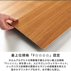 ウッドカーペット　285×70の画像