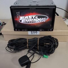 844 動作良好 確認済み カロッツェリア メモリー ナビ AVIC-RZ09の画像