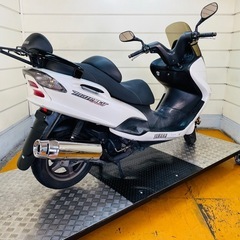 37546km ★始動動画あり★ マジェスティ125　SE27 ヤマハ 小型の画像