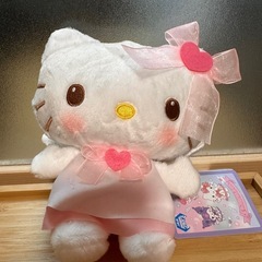 キティちゃん　クロミちゃん　ぬいぐるみの画像