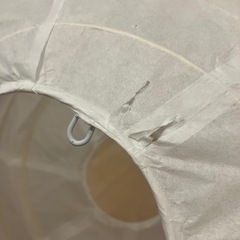 ペンダントライト2セット　和紙の画像