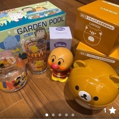 新品リラックマお椀・お弁当箱、ロゴスボトル、防災グッズ等の画像