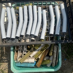 中古　ビニールハウス　骨組み　農業　ハウス栽培　イチゴ　　20メートル　の画像