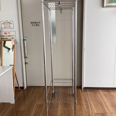 メタルラック（ハンガータイプ）　【町田市再生家具】　251668の画像