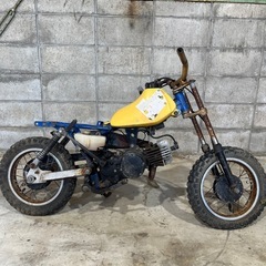 SUZUKI JR50 2台セット　部品取り レストアベースの画像