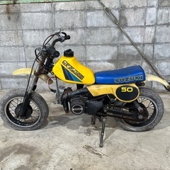 SUZUKI JR50 2台セット　部品取り レストアベースの画像