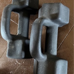 10キロダンベル×2本セット 筋トレの画像
