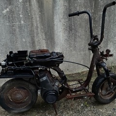 ホンダ　AB11 スカッシュ　ジャンク　部品取り　の画像